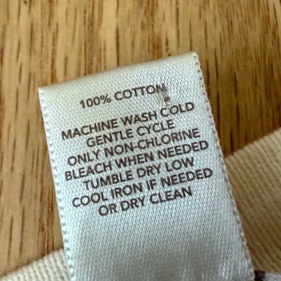 100% Cotton Ladybug Embroidered Ivory Cream Button Cardigan Medium - Picture 5 of 12